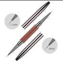 Liner brush, double sided