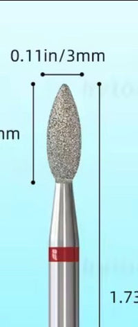 Diamond drill bit 3mm