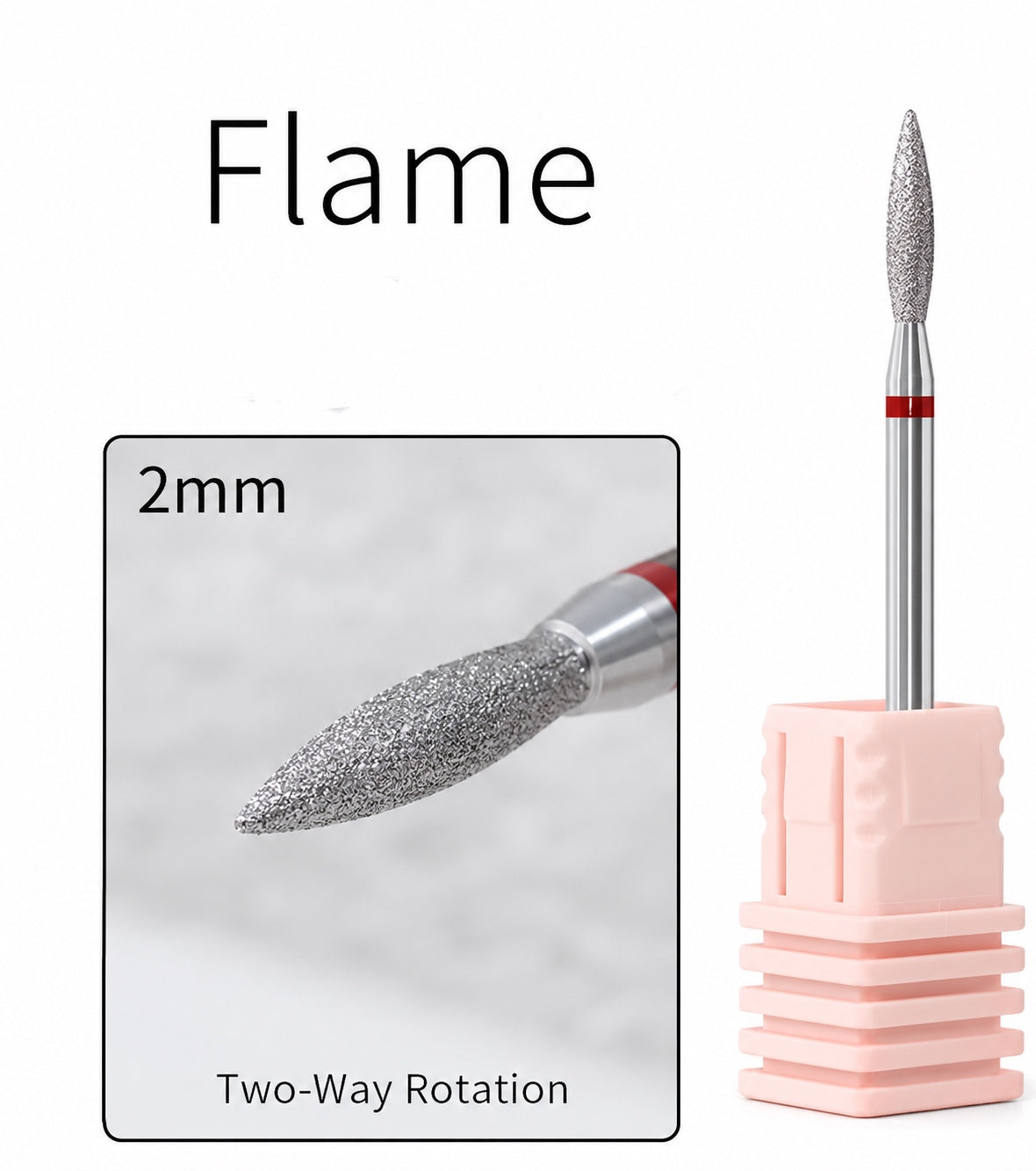 Flame Diamond drill bit
