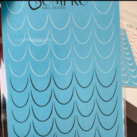 Water decal, french line