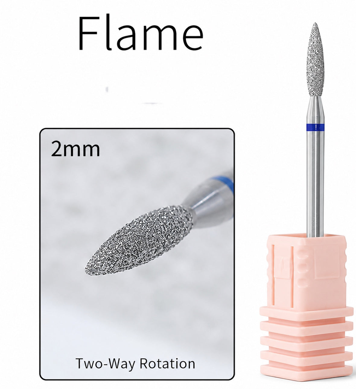 Flame Diamond drill bit