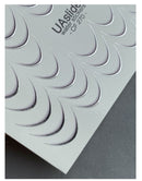 French line water decals, gold & silver