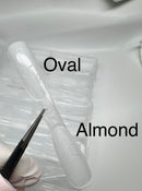 Double sided dual forms- Oval/Almond Matt