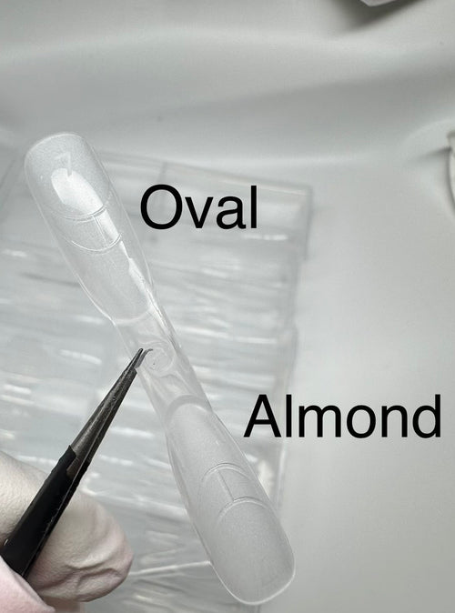 Double sided dual forms- Oval/Almond Matt