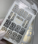 Animal print water decal