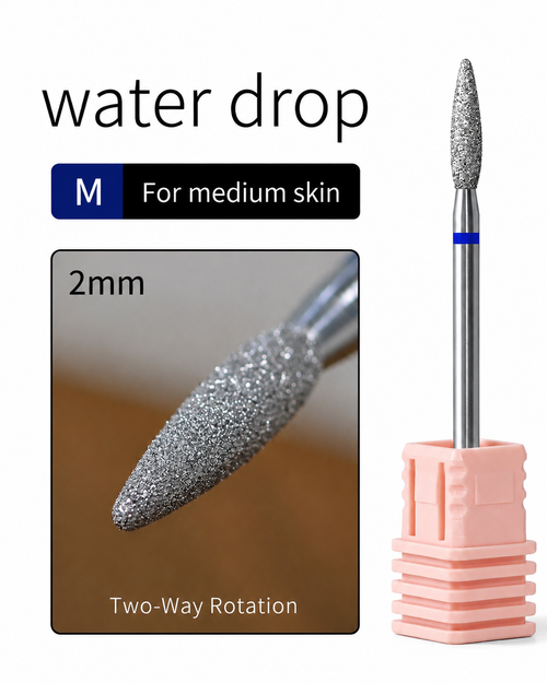 Diamond drill bit, Water drop