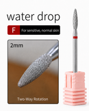 Diamond drill bit, Water drop