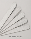 Dark set of disposable nail files, 50pcs 150/180