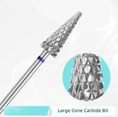 Cone carbide drill bit, UNIVERSAL